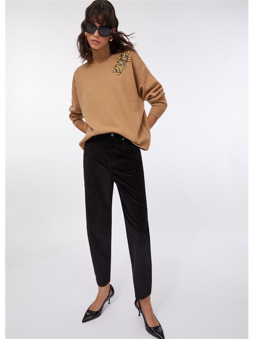 Pantaloni balloon in velluto LIU JO | MF5332T195A/22222